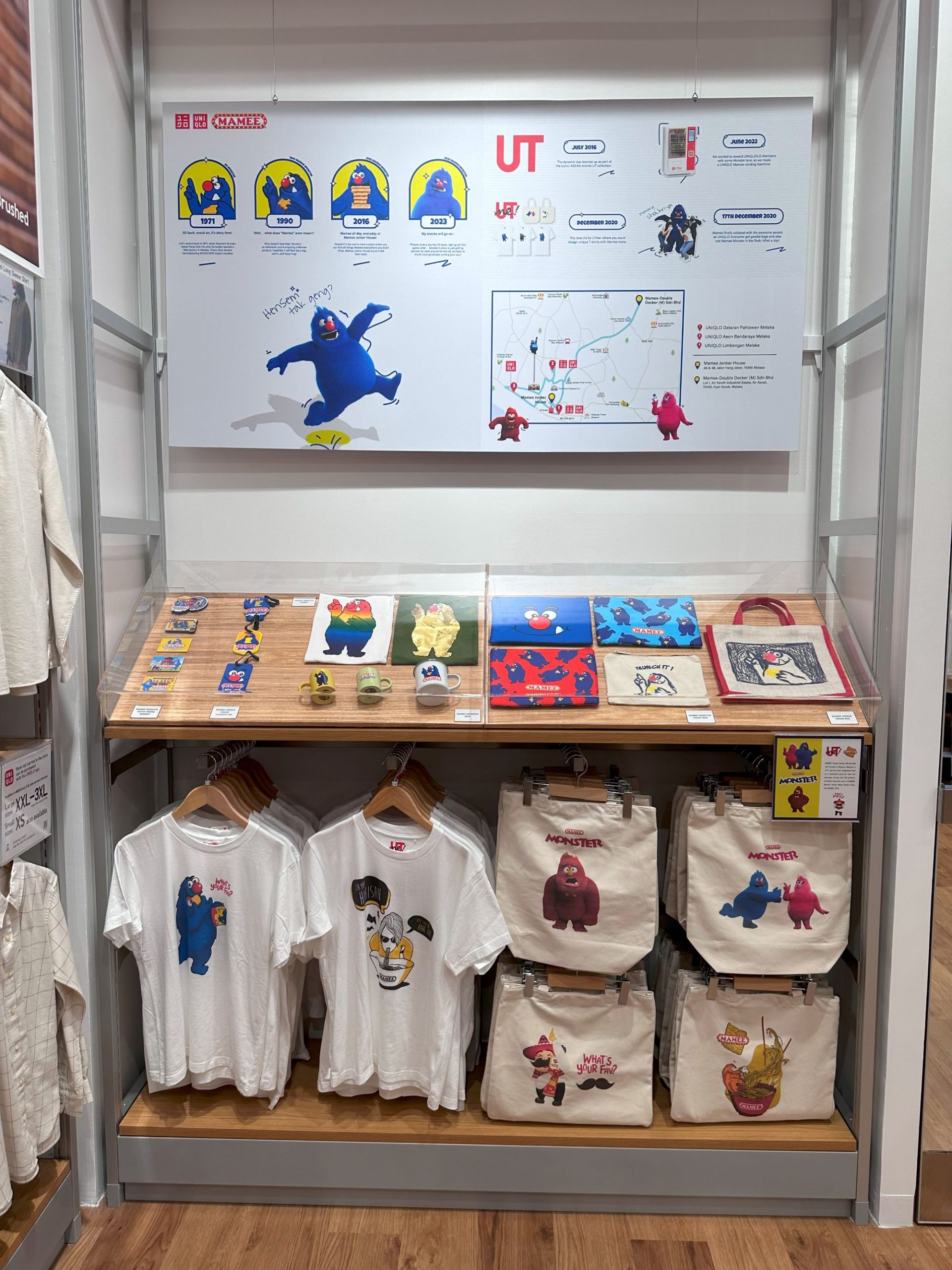 Mamee X UNIQLO 4th Collaboration Is A Joy To Behold With 5 Display Corners Nationwide!