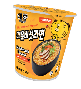 MY Spicy Mushroom Ramyeon KCR Cup 3D Pack